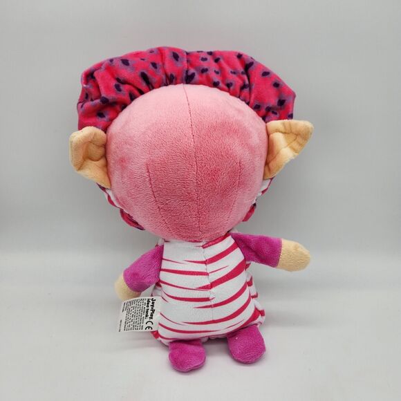 Flip Zee Trolls Pretty in Pink 2-in-1 Reversible Plush Doll Soft Cuddly Fleece - Picture 8 of 11